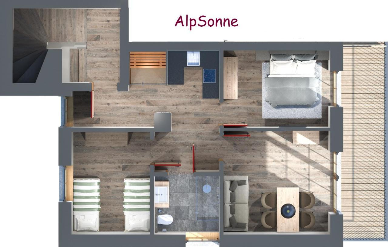 Alpfee Lechtal Apartment บาค ภายนอก รูปภาพ